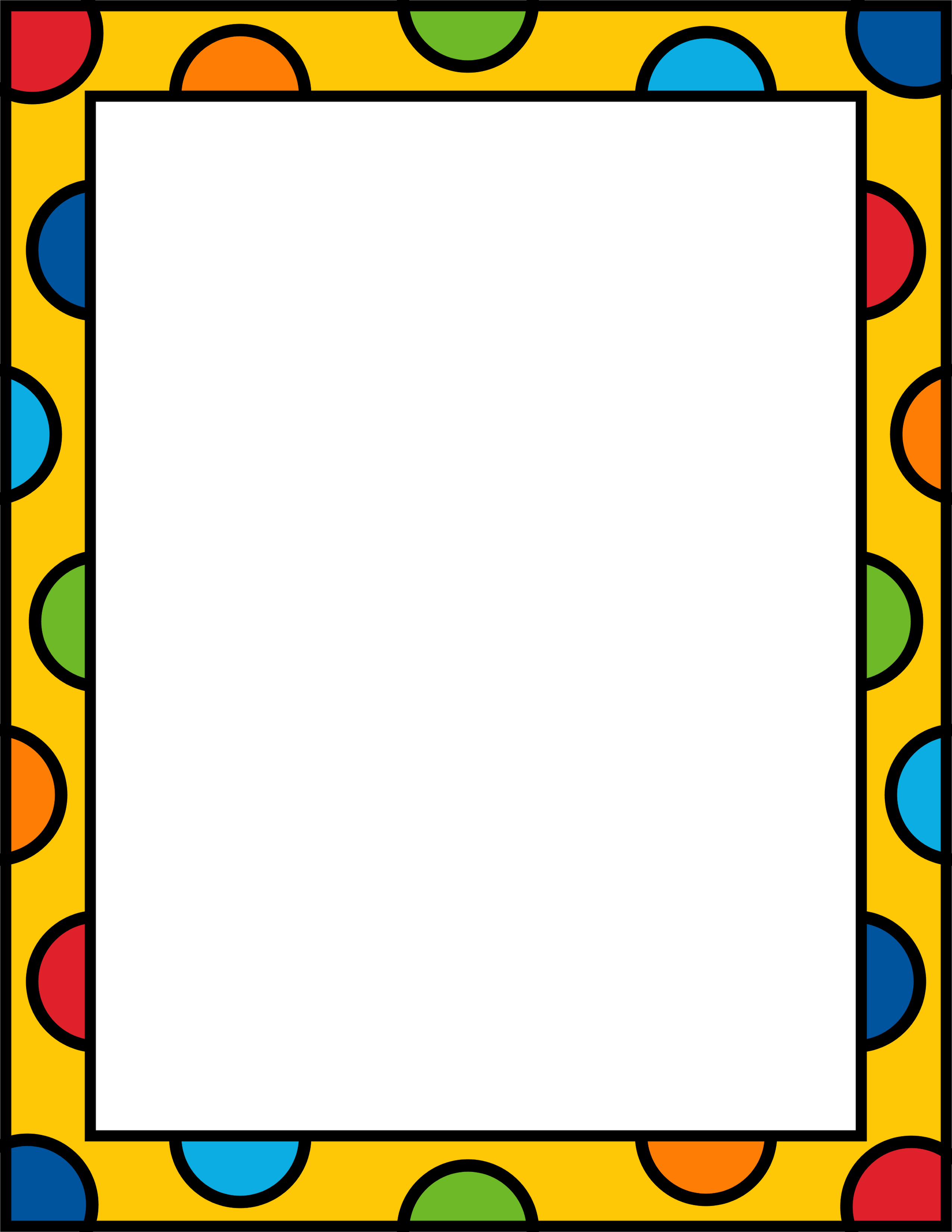 Frame More Etiquetas Pinterest Molduras Bordas - Borders Clipart - Png Download (2550x3300), Png Download