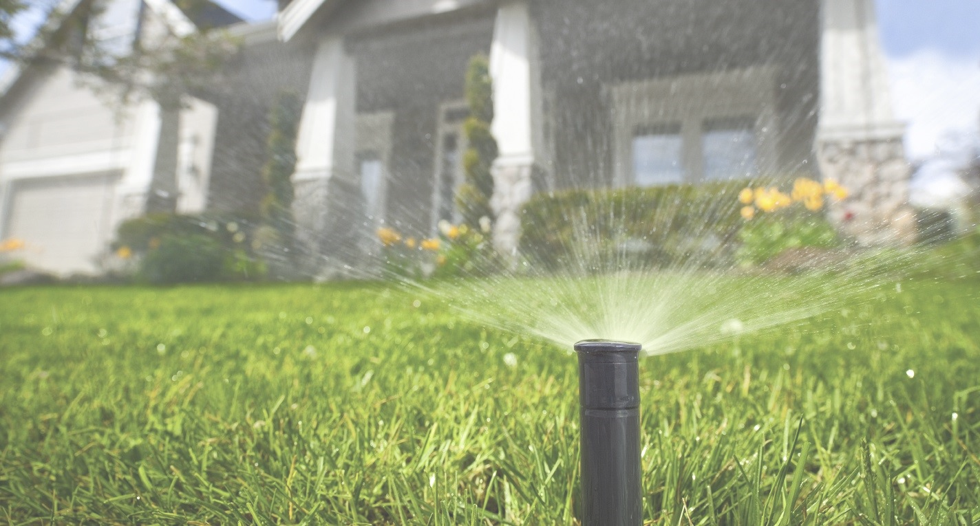 Read More Images/content Fader/irrigation - Residential Irrigation Sprinkler Clipart (1424x765), Png Download