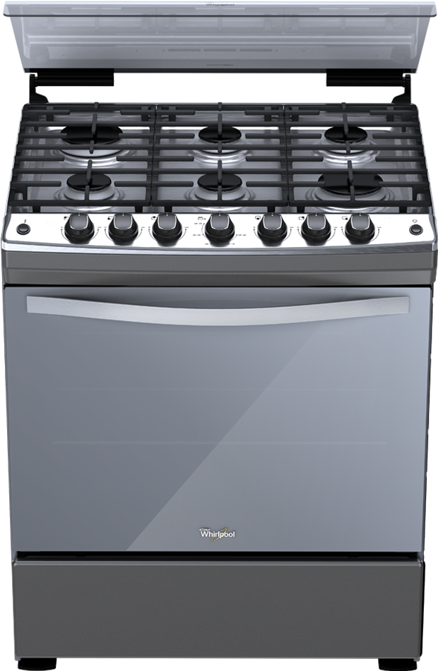 Wf6046d - Estufa Whirlpool 6 Quemadores Clipart (1024x1024), Png Download