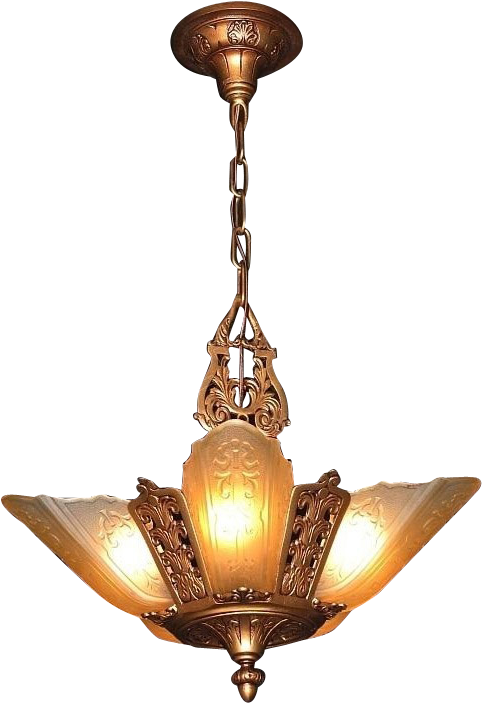 Gold Chandelier Clip Art - Light Fixture Png Transparent Png (482x703), Png Download