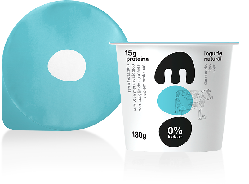 Iogurte Natural - Iogurte Moo Clipart (852x657), Png Download