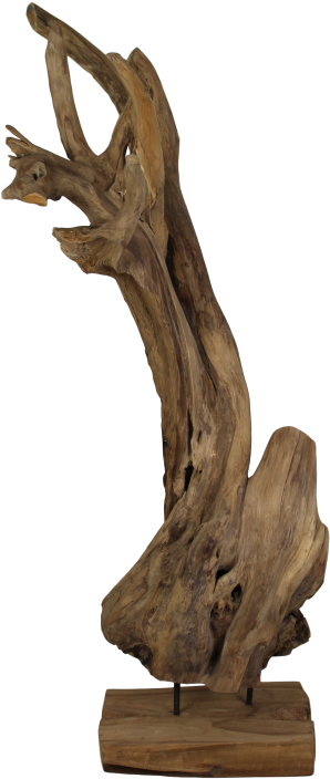 Natural Sculpture Erosi Hias - Hout Decoratie Clipart (533x800), Png Download