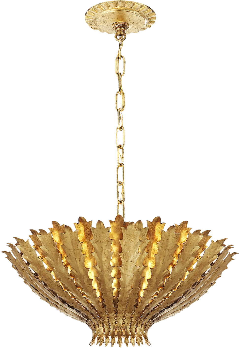 Roswell Sconce In Gold Gilded Iron - Visual Comfort Hampton Medium Clipart (1440x1440), Png Download