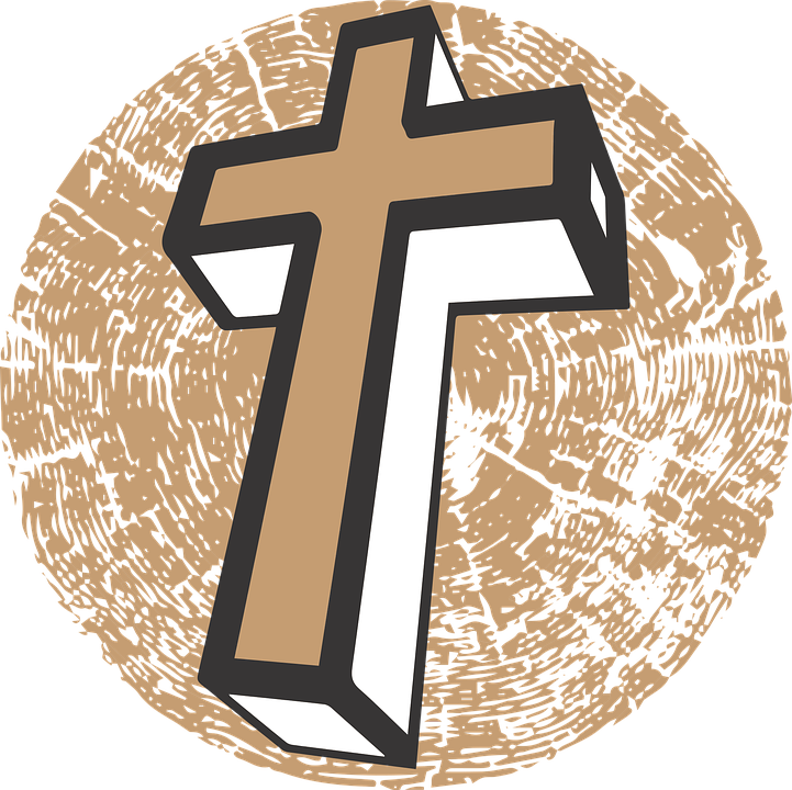 Cross Religion Wood Church - Religion Png Clipart (721x720), Png Download