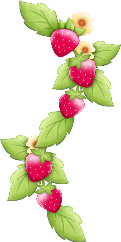 Fraises Png Clipart (400x800), Png Download