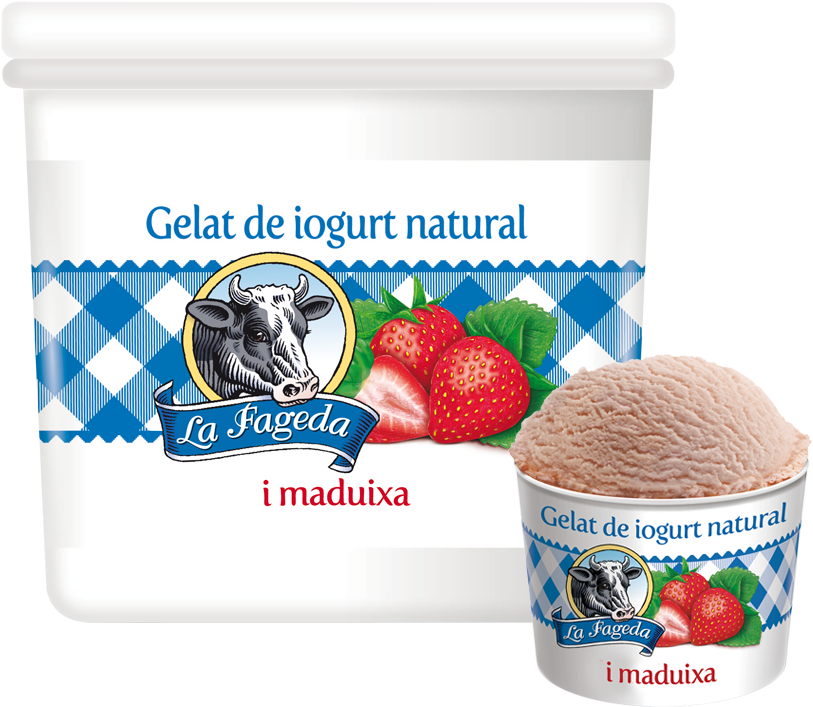 Por Su Sabor Y Su Agradable Aroma, Las Fresas Son La - Gelato Clipart (1024x876), Png Download