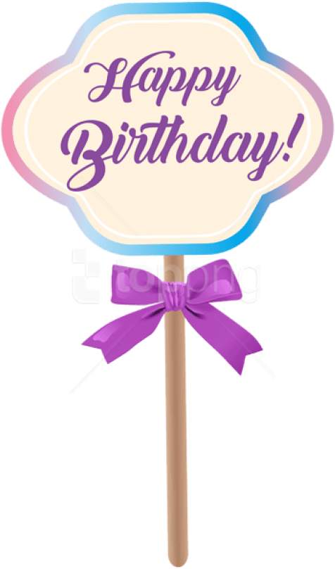 Download Happy Birthday Deco Png Images Background - Birthday Deco Clip Art Transparent Png (480x816), Png Download