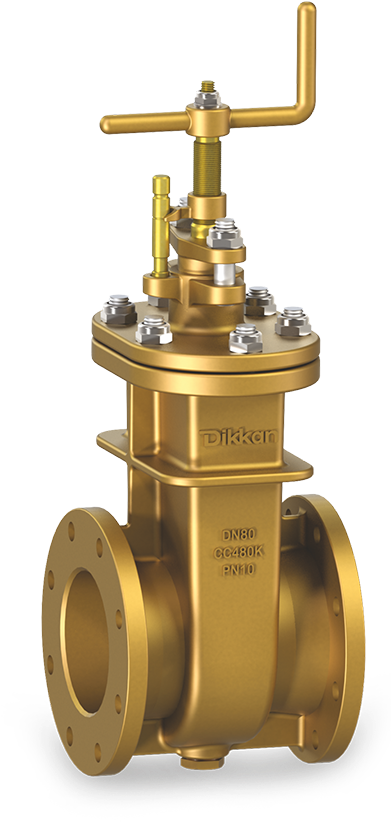 Gate Valve - Ball Valve Clipart (400x863), Png Download