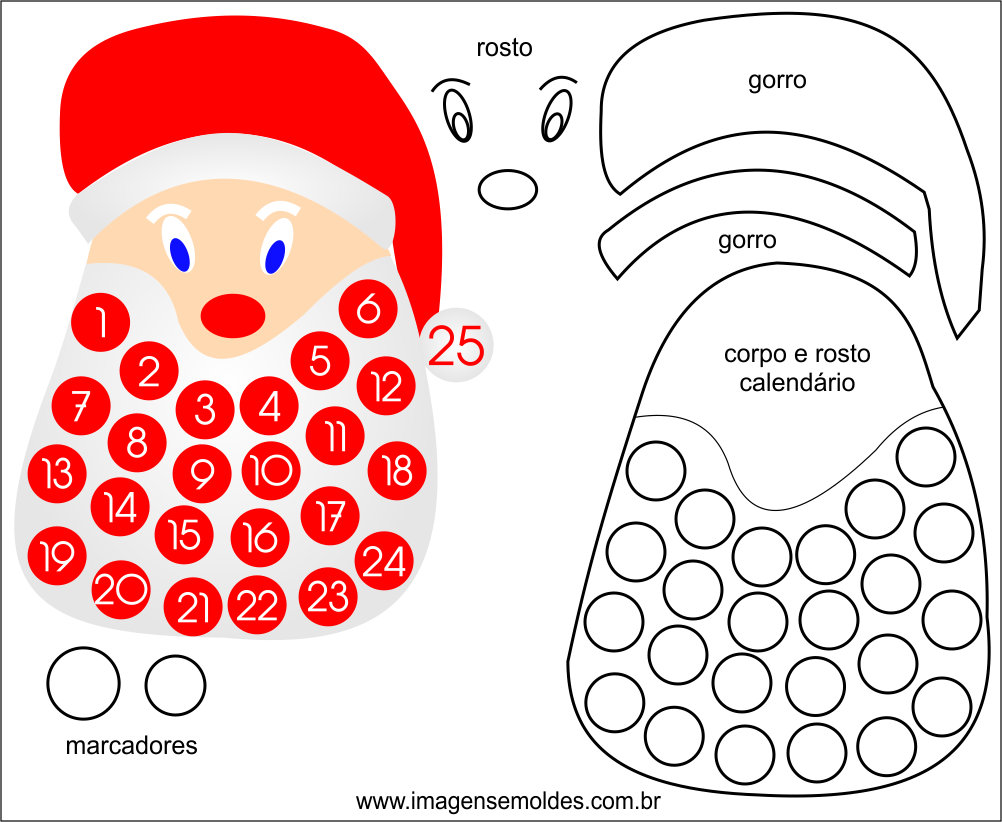 Molde De Natal Para Eva Feltro E Artesanato - Moldes De Eva De Natal Clipart (1002x822), Png Download