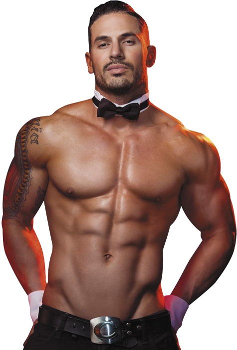 Striper Png - Chippendales Las Vegas Summer 2017 Clipart (475x700), Png Download