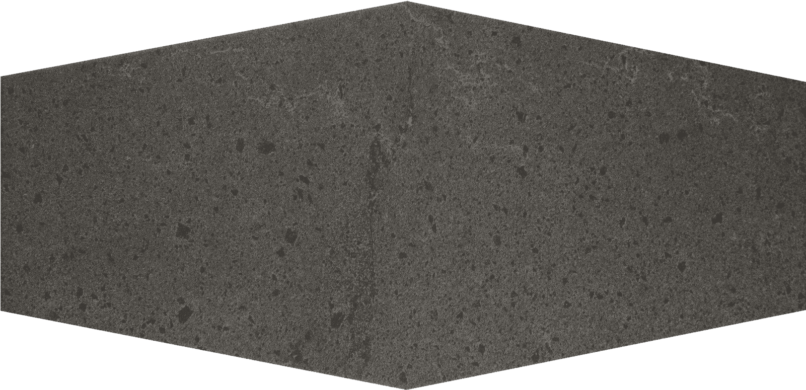 Stone Cut Hexagon Matt Anthracite Wall And Floor Tile - Floor Clipart (1601x775), Png Download