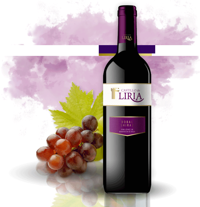 Castillo De Liria - Wine Bottle Clipart (1100x673), Png Download
