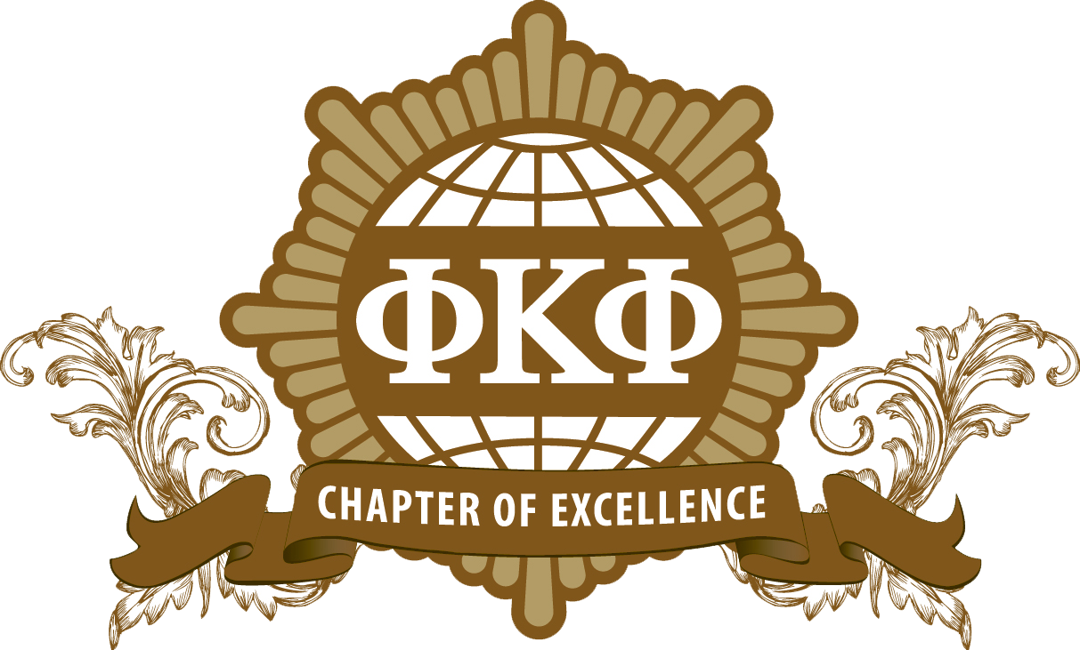 Chapter Of Excellence Award - Phi Kappa Phi Honor Society Clipart (1213x731), Png Download