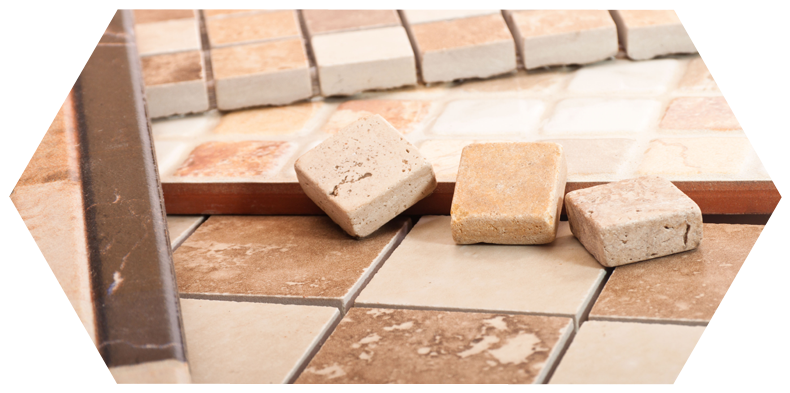 Tile And Stone Flooring - Processed Cheese Clipart (800x395), Png Download