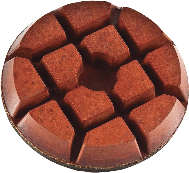 Flooring Products-resin Floor Pads For Stone & Concrete - Chocolate Clipart (900x900), Png Download