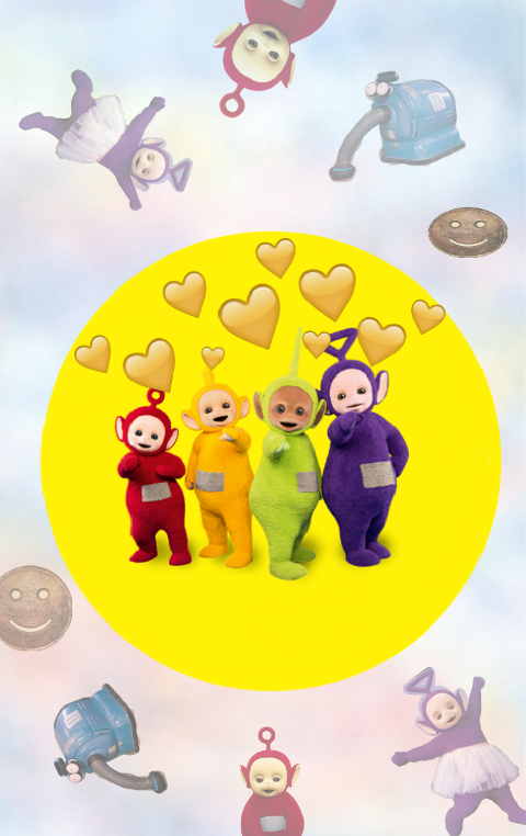 Teletubbies Cake Topper Clipart (480x762), Png Download