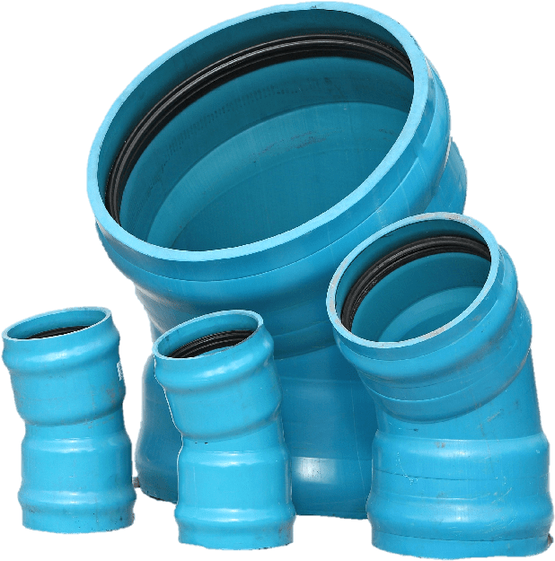 Download Awwa C900 Pvc Pipe Dimensions Plastic Clipart Png Download