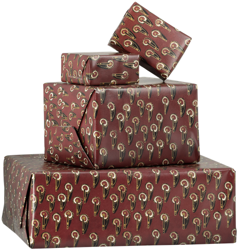 Gift Wrap - Wrapping Paper Clipart (600x600), Png Download