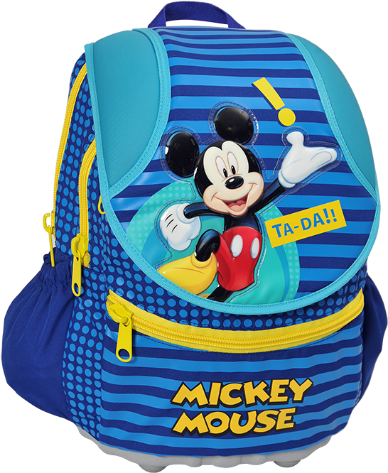 Mickey Mouse Anatomic School Bag - Mickey Mouse Anatomik Çanta Clipart (591x708), Png Download