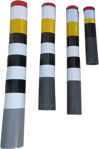 Delineator Pvc Pipe - Cylinder Clipart (637x669), Png Download