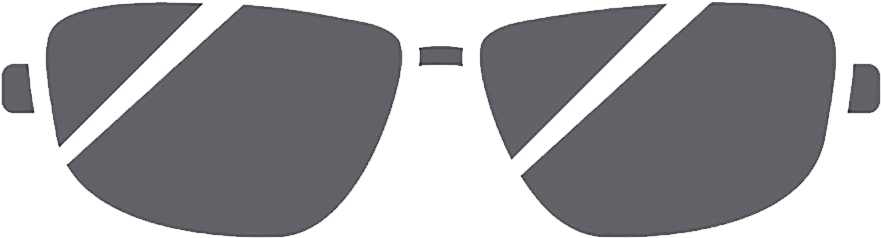 Less Glare - - Silver Clipart (922x387), Png Download