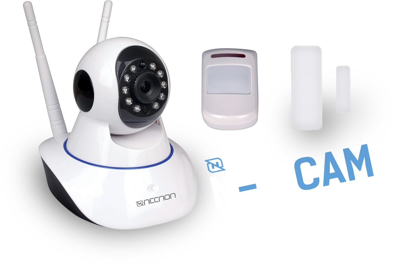 Lente De Camara Png - Surveillance Camera Clipart (1265x857), Png Download