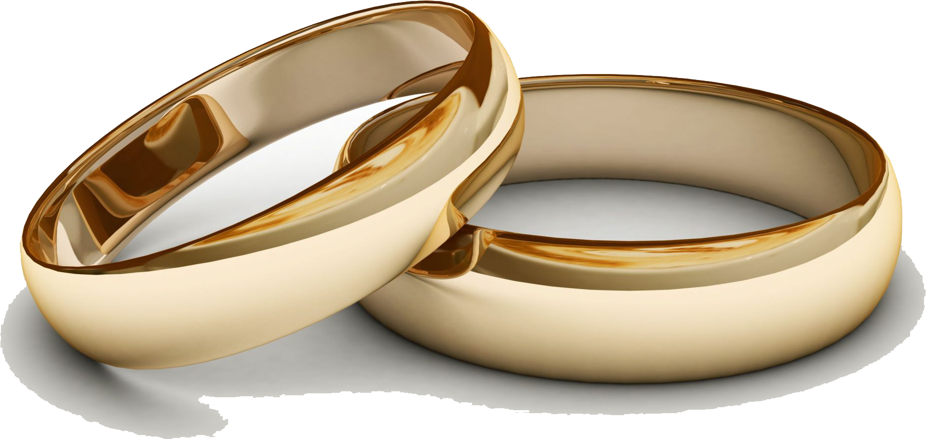 Wedding Rings On Plain Background - Engagement Ring Clipart (2365x1774), Png Download