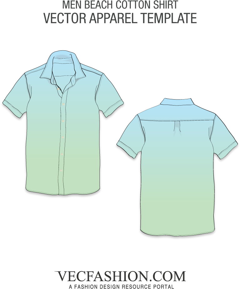 Vector Shirts Summer - Mustard Polo Shirt Template Clipart (1000x1000), Png Download