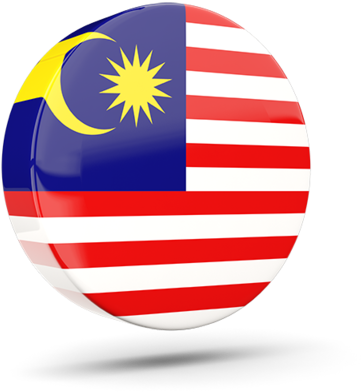 Malaysia Flag Round Pin Png Clipart (640x480), Png Download