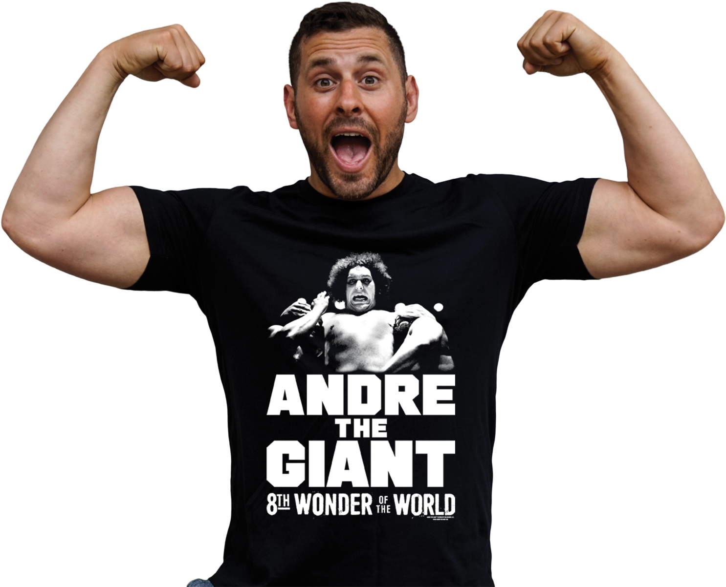 We - Andre The Giant Photo Vintage Clipart (1500x1283), Png Download