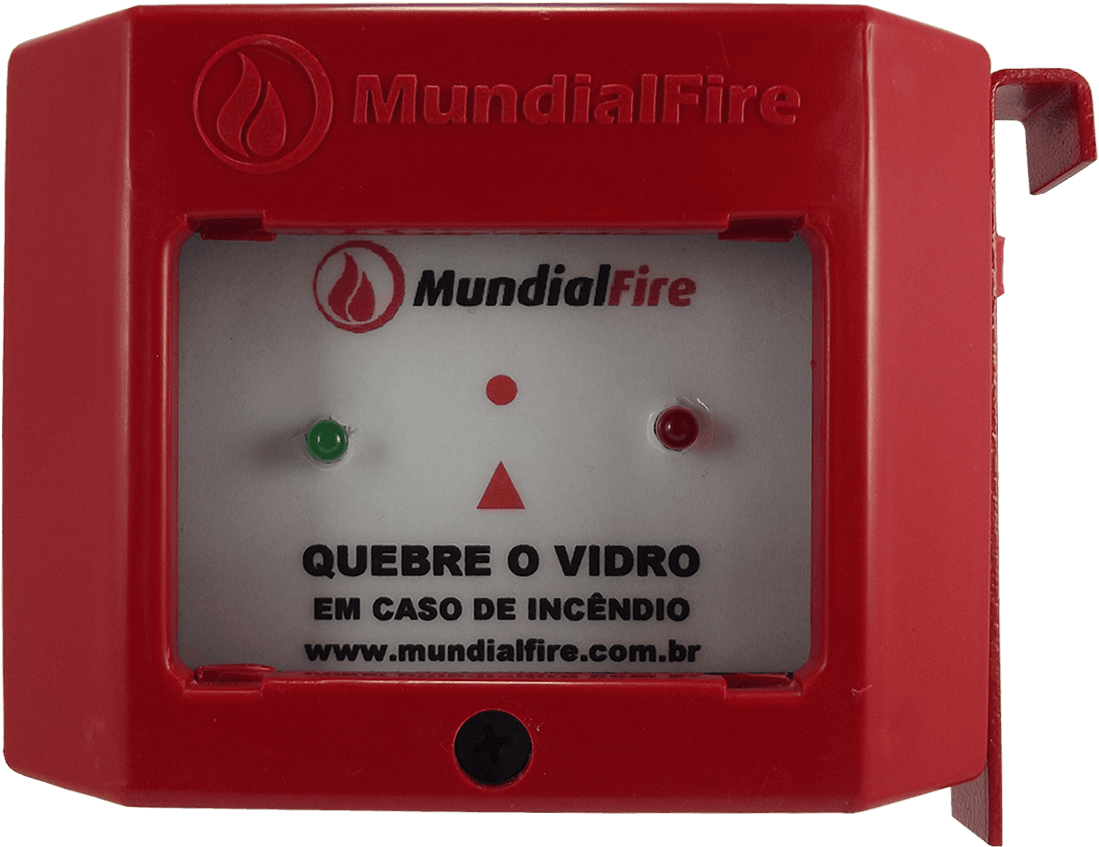 Acionador Manual Convencional Tipo Quebre O Vidro Mundialfire - Electronics Clipart (1200x1200), Png Download