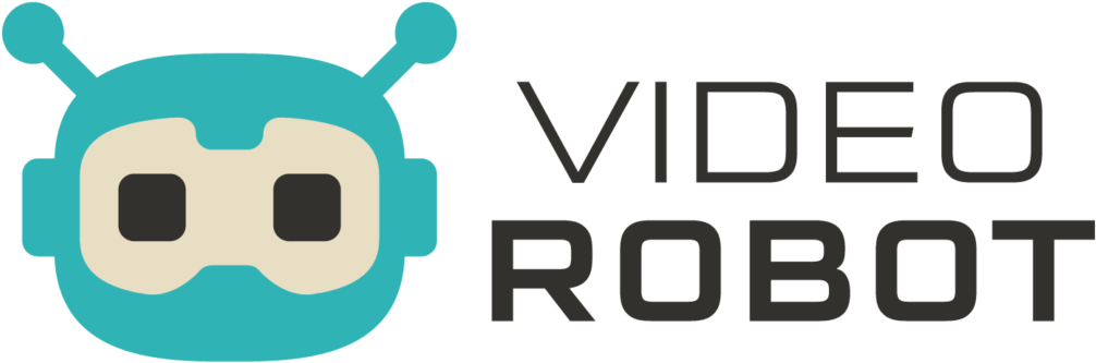 Videorobot Review - Video Robot Logo Clipart (1024x347), Png Download