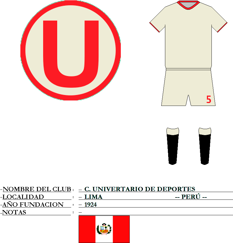 Universitario De - Club Universitario De Deportes Clipart (813x905), Png Download