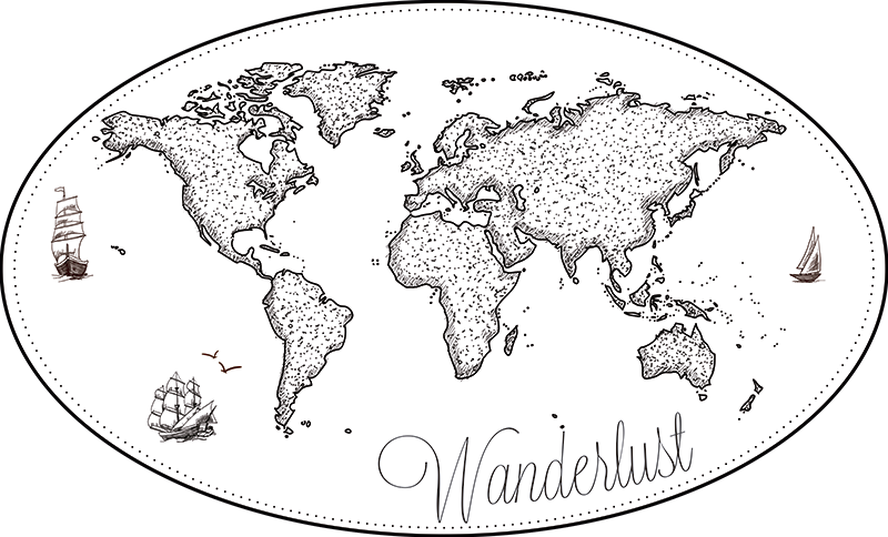 Color De Su Pared - Coronary Heart Disease Map Clipart (800x484), Png Download