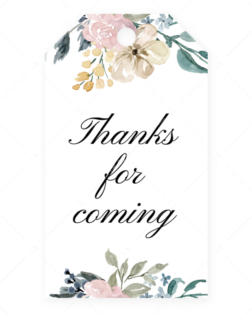 Editable Favor Tag Template For Whimsical Shower By - Welcome To Baby Shower Sign Free Printable Clipart (819x1024), Png Download