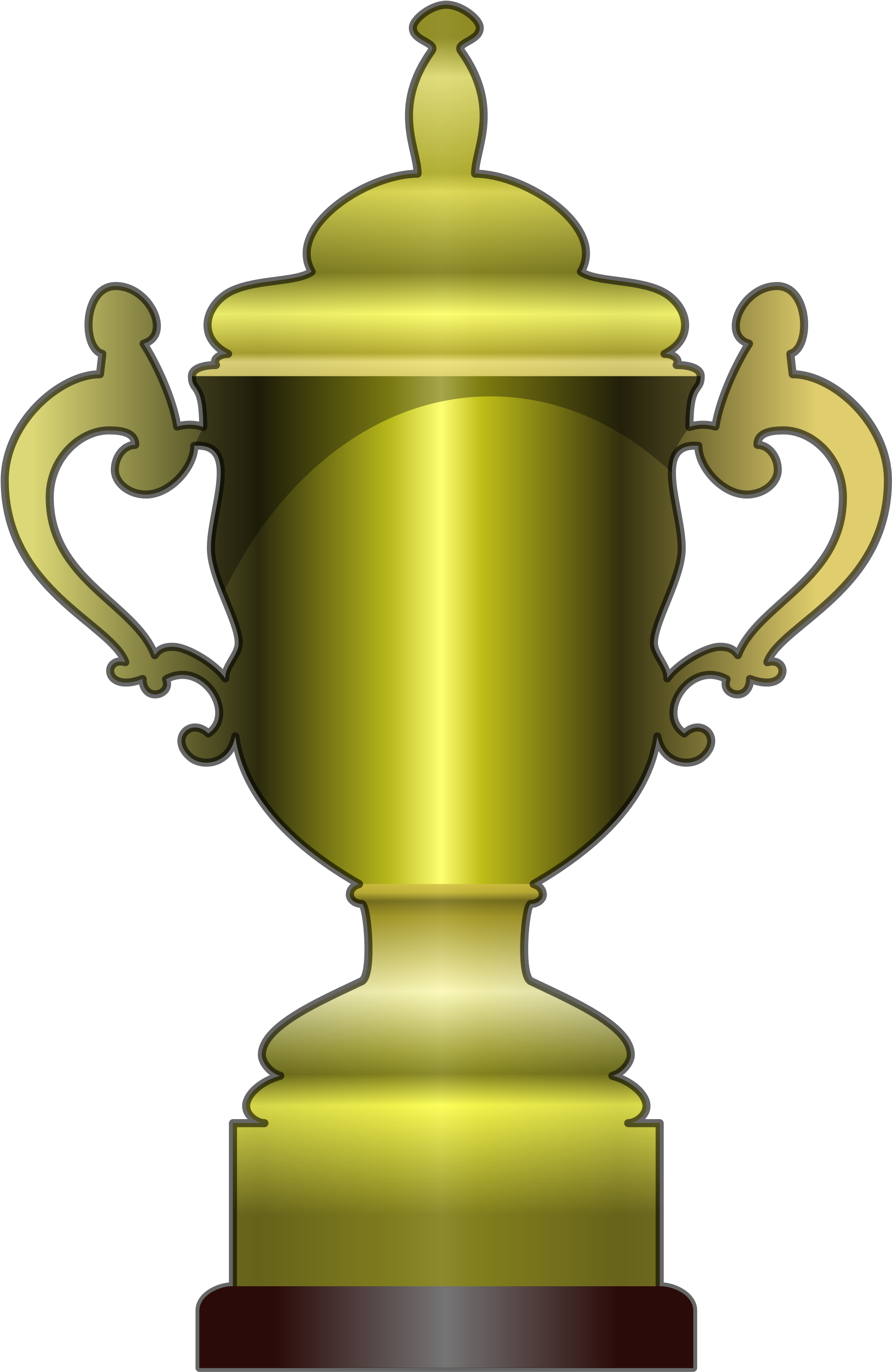 Cup - Rugby World Cup Vector Clipart (2000x3039), Png Download