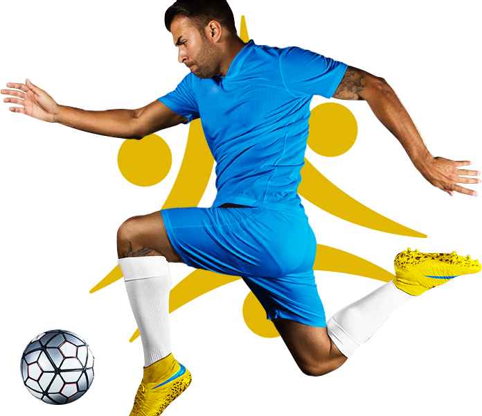 Jugador - Kick Up A Soccer Ball Clipart (696x600), Png Download