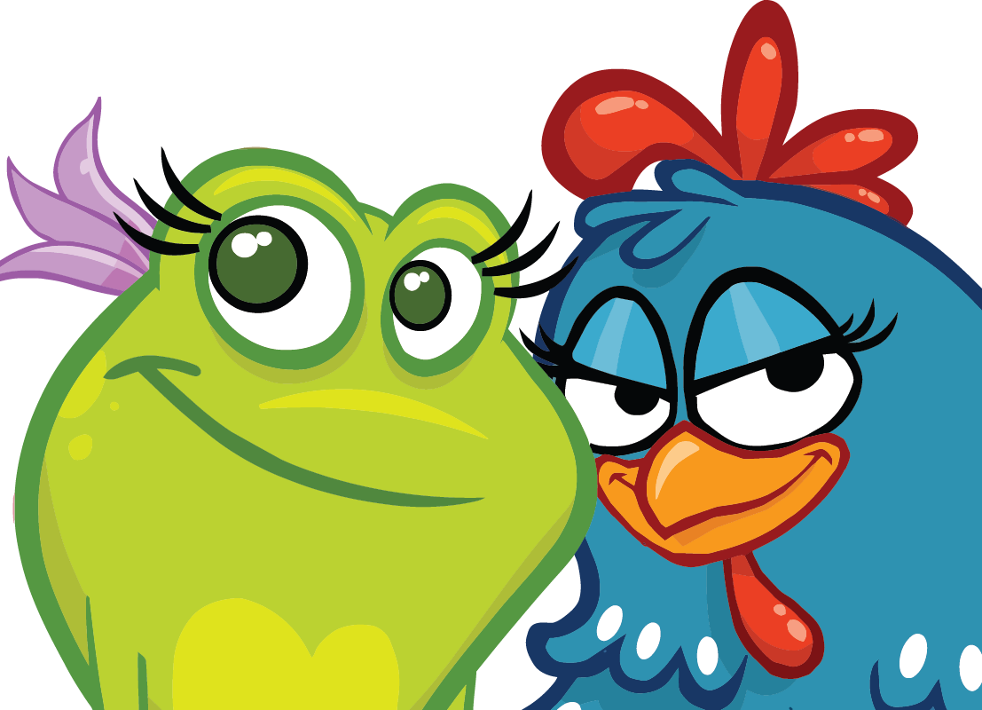 Ranas, Azul, Pollito Amarillo, Etiquetas, Decoracion - Galinha Pintadinha Clipart (1107x800), Png Download