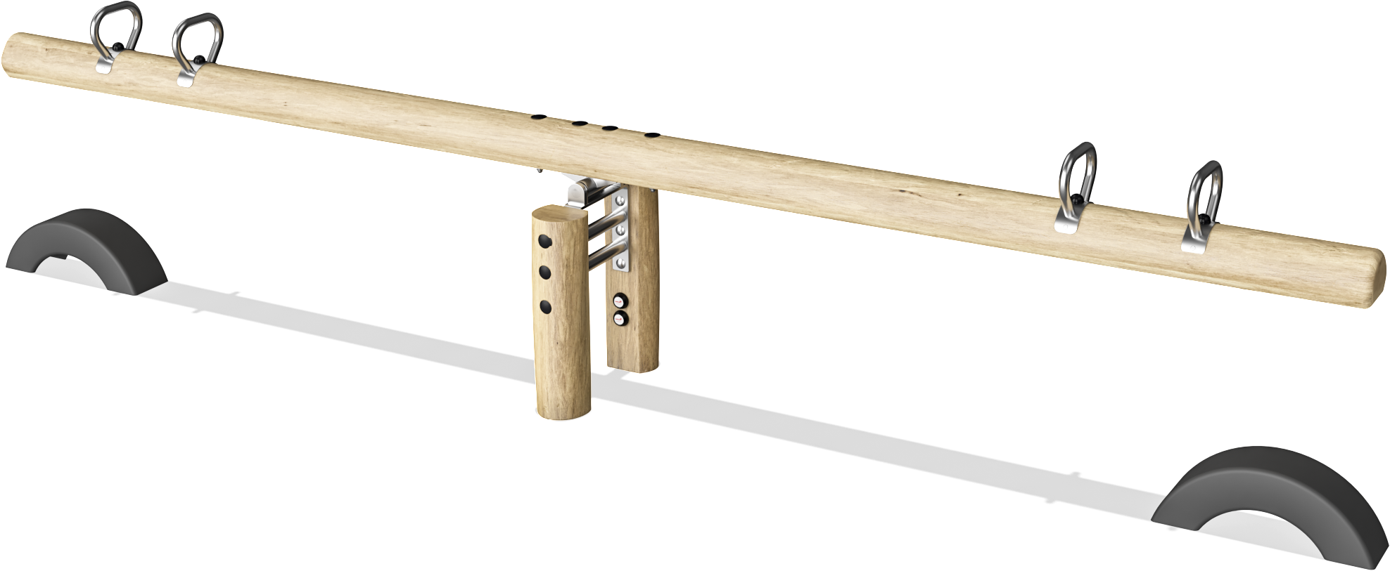 Entry Seesaw For 4 Persons - Plywood Clipart (1976x813), Png Download