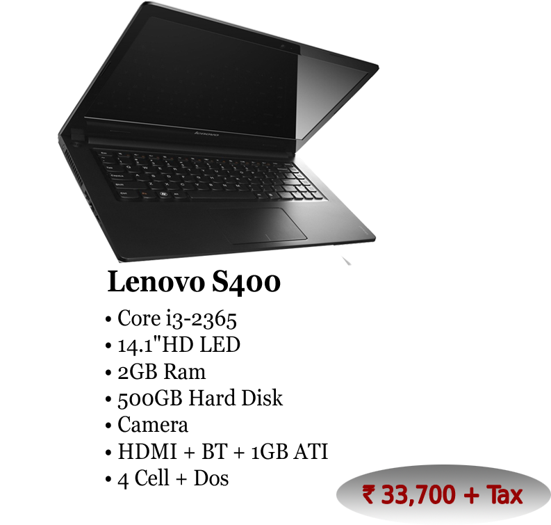 Lenovo S400 I3 Png - Netbook Clipart (1000x800), Png Download