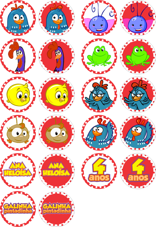 Fotos De Gallina - Galinha Pintadinha Clipart (514x749), Png Download