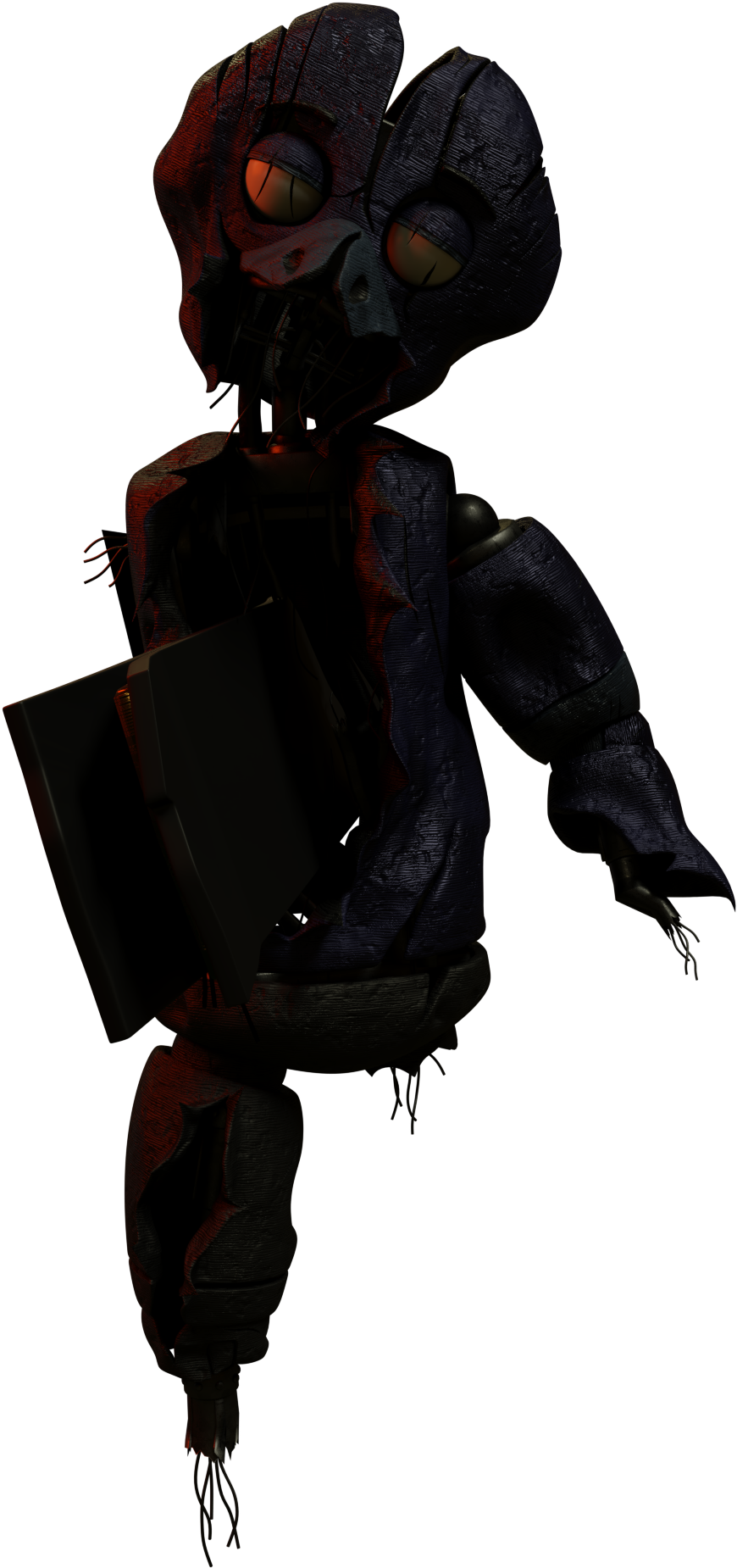 Popgoes 2 Heartless Animatronics , Png Download - Illustration Clipart (870x1850), Png Download