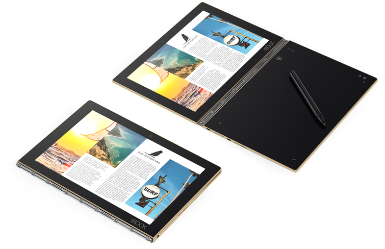 Yoga Book - Lenovo Book Yoga Android Clipart (1020x574), Png Download