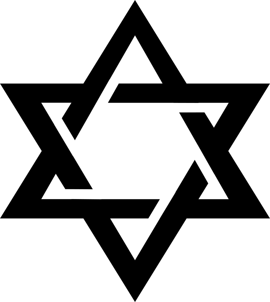 Png File Svg - Judaism Star Of David Clipart (876x980), Png Download
