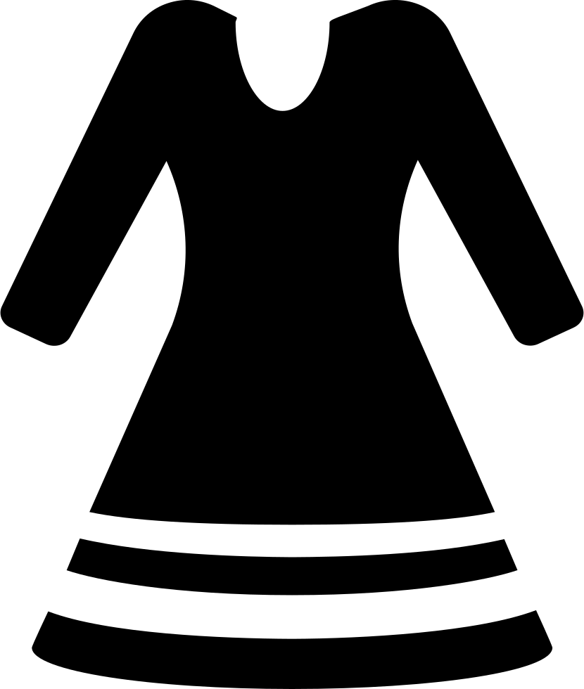 Clothes Icon Png - Dress Icons Png Clipart (830x980), Png Download