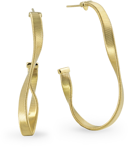 Gold Earrings Png - Earrings Clipart (1000x1000), Png Download