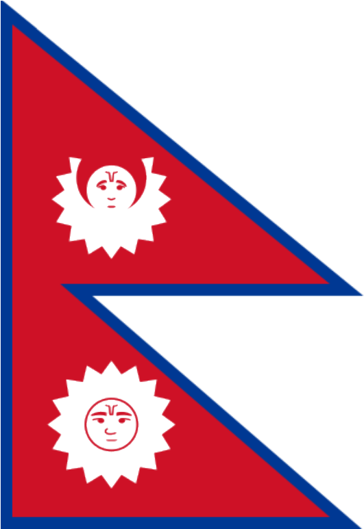 Bangladesh Flag Png - Nepal Flag Hd Png Clipart (531x773), Png Download