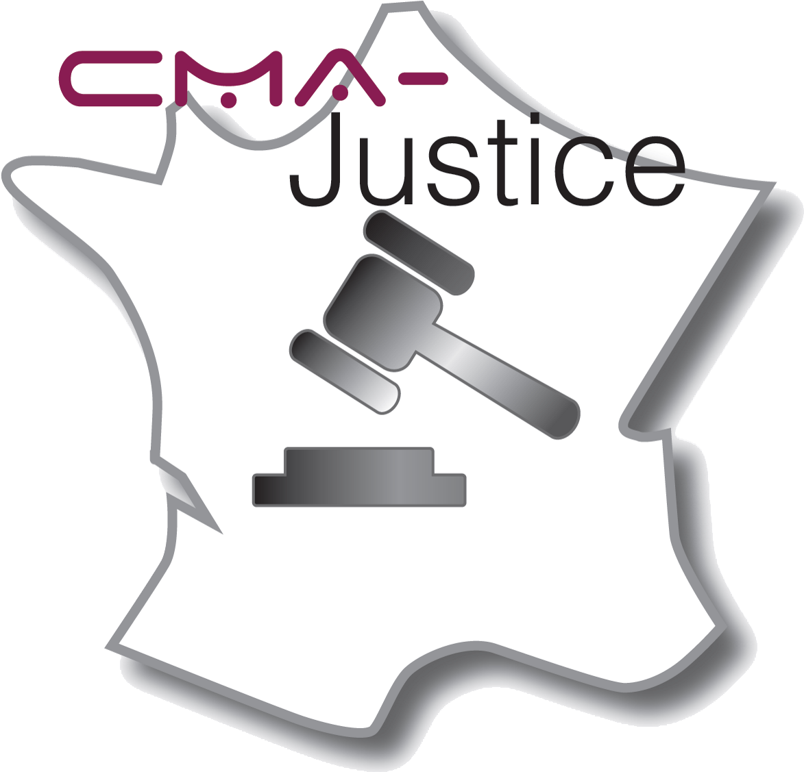 Logo Cma Justice Détouré - Graphics Clipart (1215x1215), Png Download