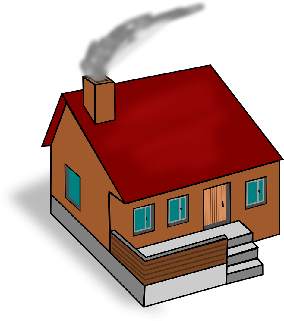 House Clipart Small - House Clipart 3d Png Transparent Png (958x1083), Png Download