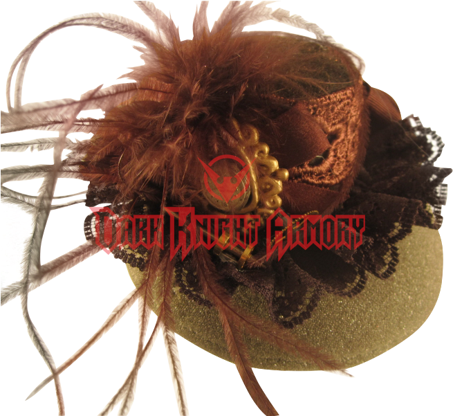 Brown Petite Steampunk Hat - Masquerade Ball Clipart (655x601), Png Download